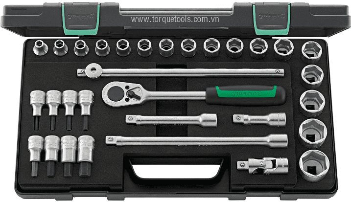 bo khau stahlwille 96031239,  stahlwille socket set 96031239
