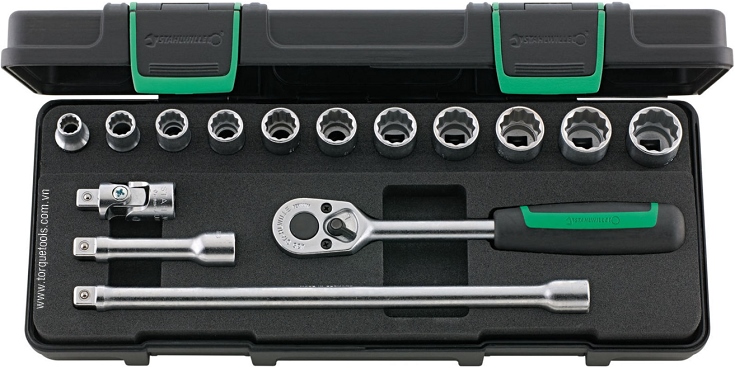 Bộ dụng cụ Stahlwille 45/11/4 KN, bộ khẩu Stahlwille 45/11/4 KN