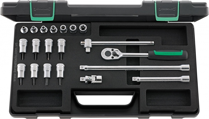 Bộ dụng cụ Stahlwille 45TX/49TX/15/5 KN, bộ khẩu Stahlwille 45TX/49TX/15/5 KN