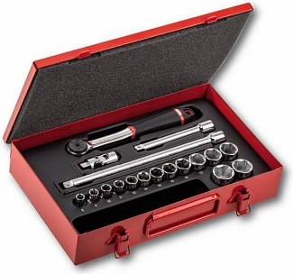 Bộ dụng cụ usag 612 3/8 EA,bộ khẩu usag 612 3/8 EA