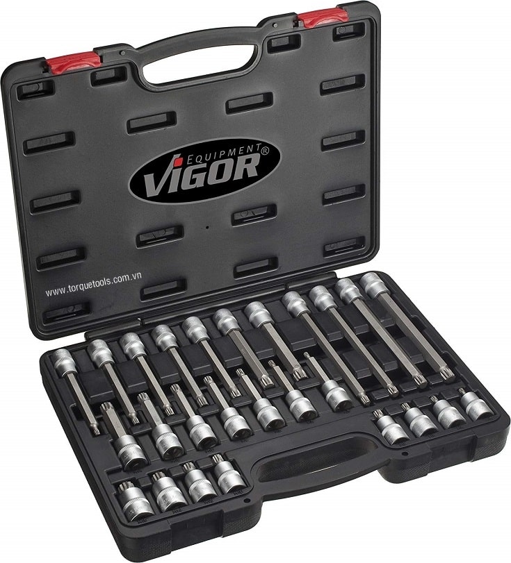 Bộ dụng cụ Vigor V1918, bộ khẩu Vigor V1918