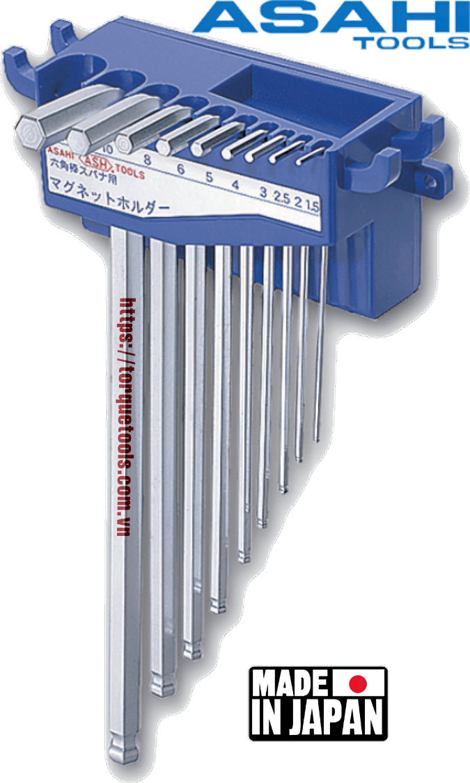bo luc lang asahi AQS0900 , asahi hexagon key wrench AQS0900 