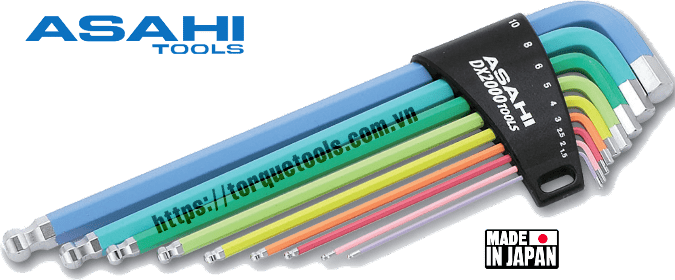 bo luc lang asahi AQUS710 , asahi hexagon key wrench AQUS710 