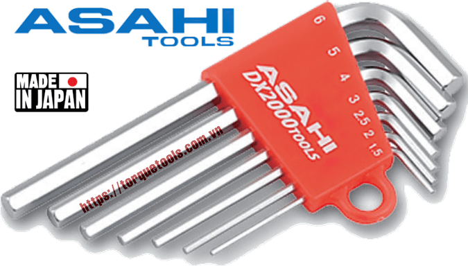 bo luc lang asahi AXS0710 , asahi hexagon key wrench AXS0710 