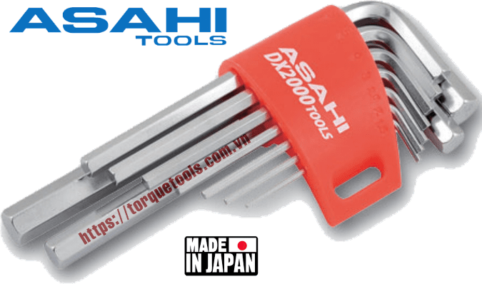 bo luc lang asahi AXS0910 , asahi hexagon key wrench AXS0910 