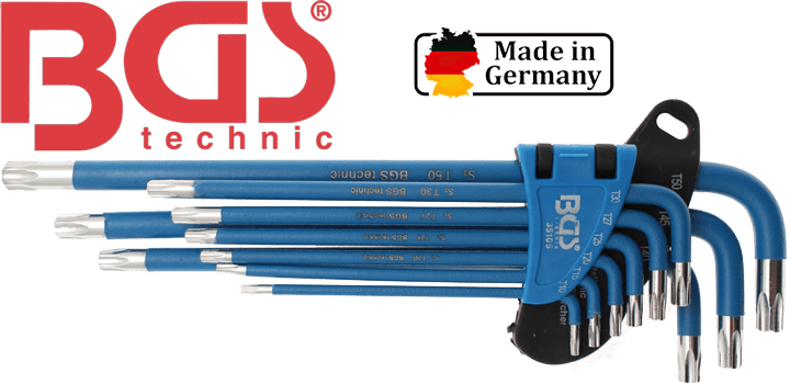 Bộ lục giác BGS 35105 , BGS hexagon key wrench 35105 