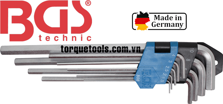 Bộ lục giác BGS 808 , BGS hexagon key wrench 808