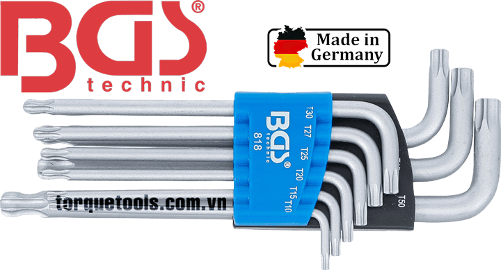 Bộ lục giác BGS 818 , BGS hexagon key wrench 818
