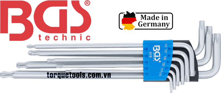Bộ lục giác BGS 819 , BGS hexagon key wrench 819 