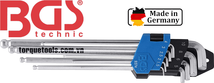 Bộ lục giác BGS 9374 , BGS hexagon key wrench 9374