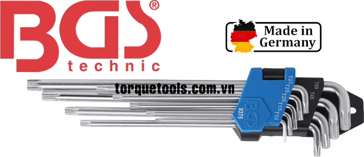 Bộ lục giác BGS 9375 , BGS hexagon key wrench 9375 