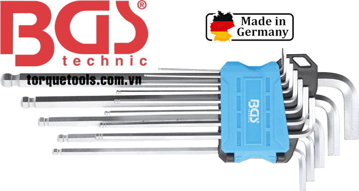 Bộ lục giác BGS 9801 , BGS hexagon key wrench 9801 