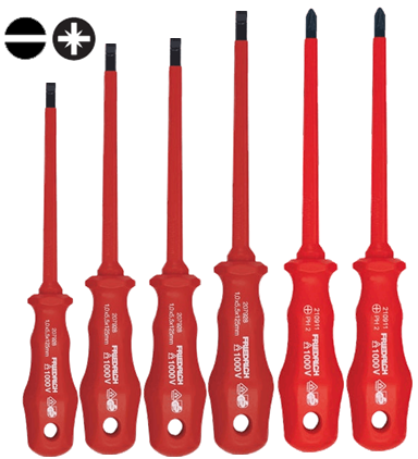 bo to vit cach dien Friedrich 211963, Friedrich VDE Screwdriver set 211963