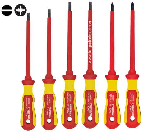bo to vit cach dien Friedrich 212069, Friedrich VDE Screwdriver set 212069