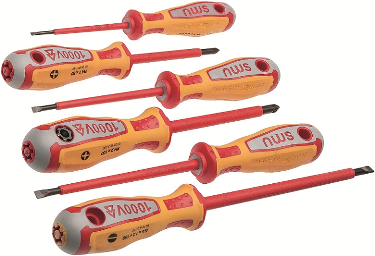 bo to vit cach dien NWS 096-7, NWS VDE Screwdriver set 096-7