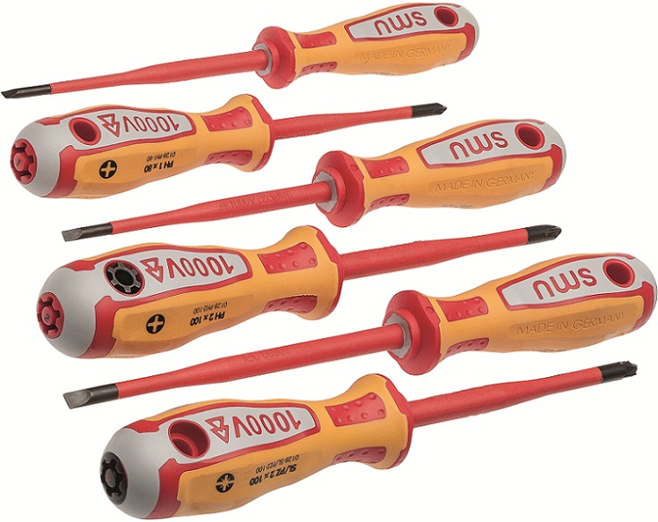 bo to vit cach dien NWS 098-7, NWS VDE Screwdriver set 098-7