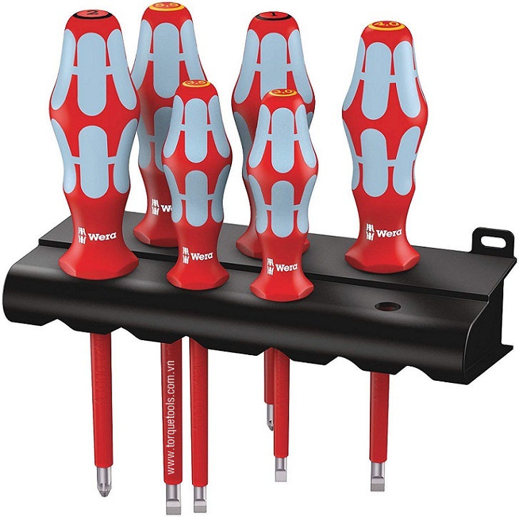 bo to vit cach dien Wera 05022745001, Wera VDE Screwdriver set 05022745001