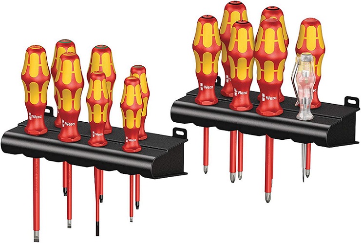 bo to vit cach dien Wera 05105631001, Wera VDE Screwdriver set 05105631001