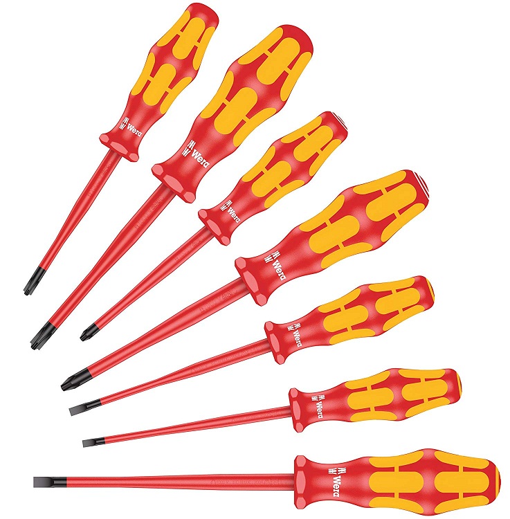 bo to vit cach dien Wera 05135961001, Wera VDE Screwdriver set 05135961001