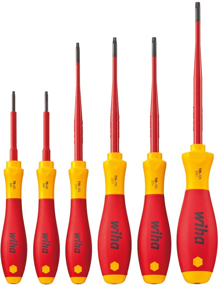 bo to vit cach dien Wiha 36558, Wiha VDE Screwdriver set 36558