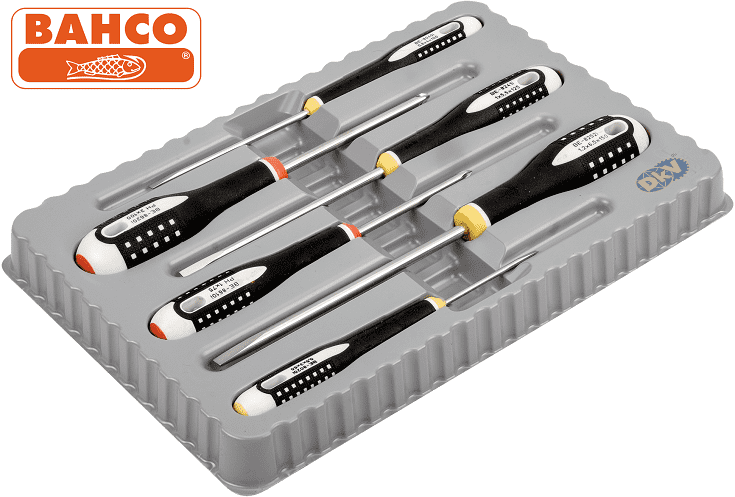 bo dung cu inox bahco be-9881i , bahco inox tools set be-9881i
