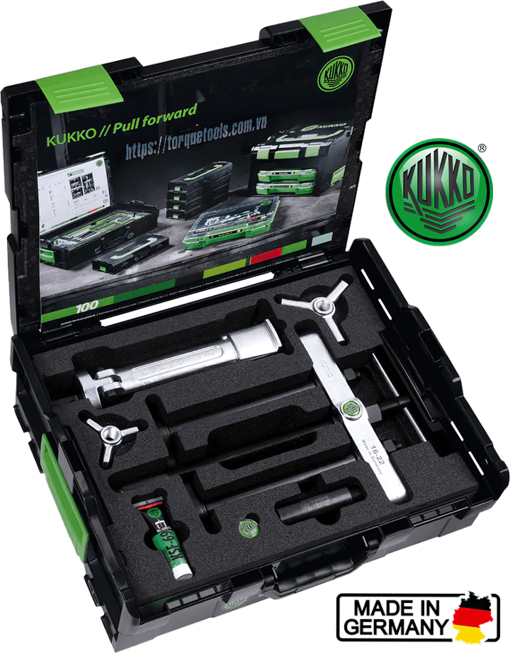 Bộ cảo cơ khí Kukko K-16, Kukko puller set K-16