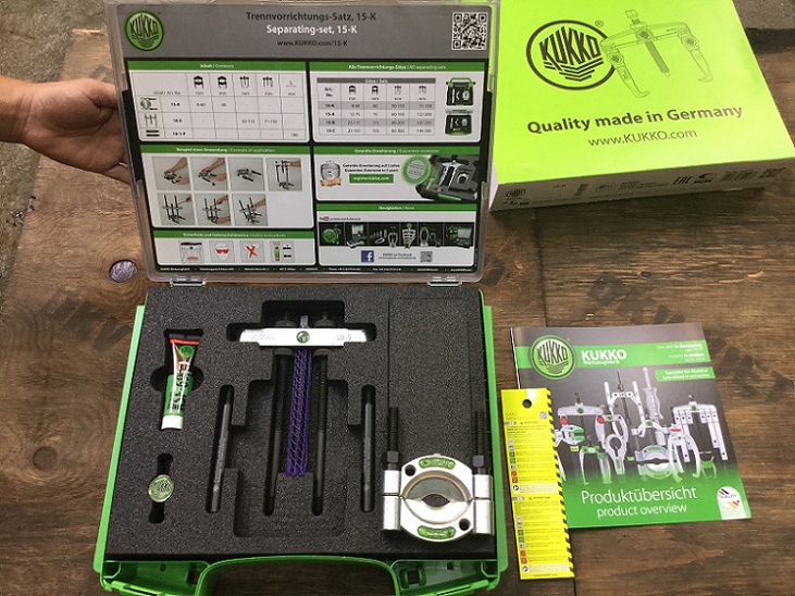 bo vam cao dia Kukko 15-K, Kukko separating set 15-K