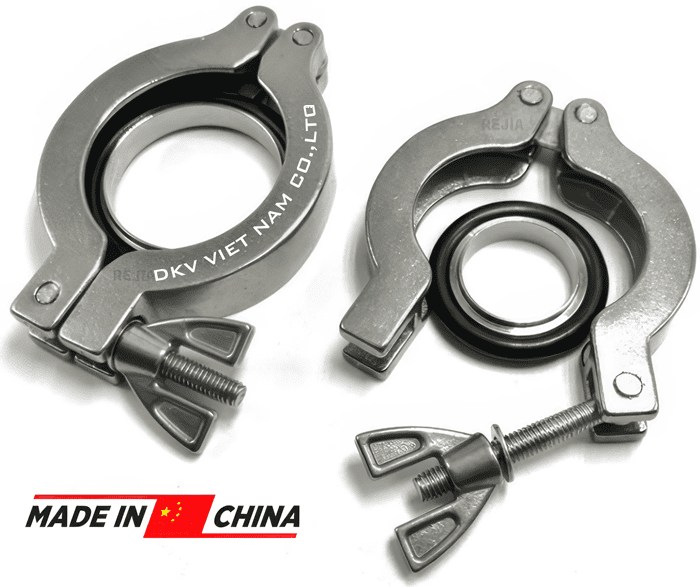 bo vong kep bom chan khong kf16, clamps set for vacuum pump kf16