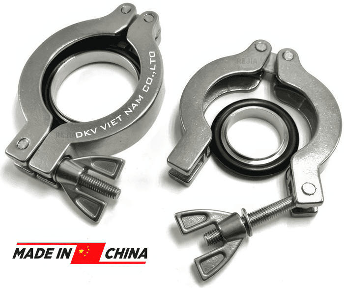 bo vong kep bom chan khong kf25, clamps set for vacuum pump kf25