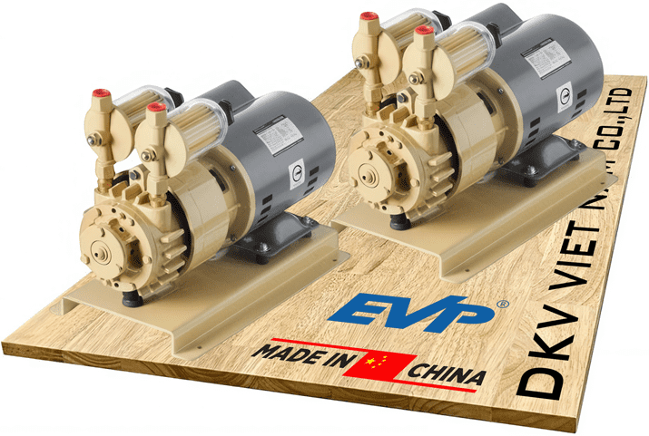 Bơm chân không khô EVP RV-10V, EVP dry rotary vanes vacuum pumps RV-10V