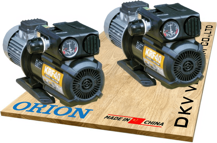 bom chan khong kho orion krf15-p-v-01, orion dry rotary vanes vacuum pumps krf15-p-v-01