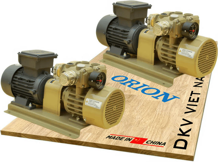 Bơm chân không khô Orion KRX6-P-V-03, Orion dry rotary vanes vacuum pumps KRX6-P-V-03