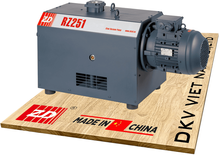 Bơm chân không khô ZD Zhongde RZ251, ZD Zhongde dry claw vacuum pumps RZ251