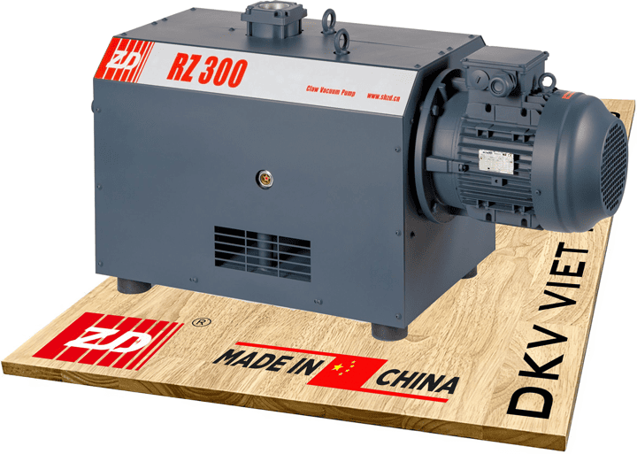 Bơm chân không khô ZD Zhongde RZ300, ZD Zhongde dry claw vacuum pumps RZ300