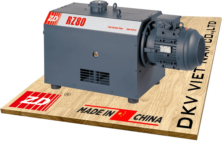 Bơm chân không khô ZD Zhongde RZ80, ZD Zhongde dry claw vacuum pumps RZ80