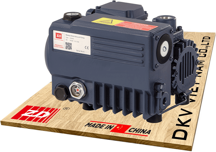 Bơm chân không ZD Zhingde V0016, ZD Zhongde single stage oil rotary vane vacuum pumps V0016