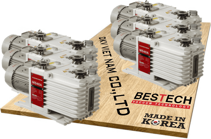 Bơm chân không Bestech MS135A, Bestech oil lubricated rotary vane vacuum pumps MS135A