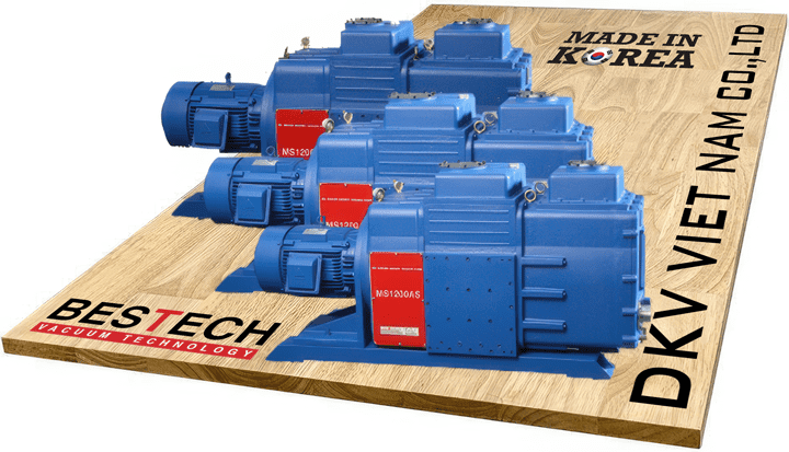 Bơm chân không Bestech MS720AD, Bestech oil lubricated rotary vane vacuum pumps MS720AD