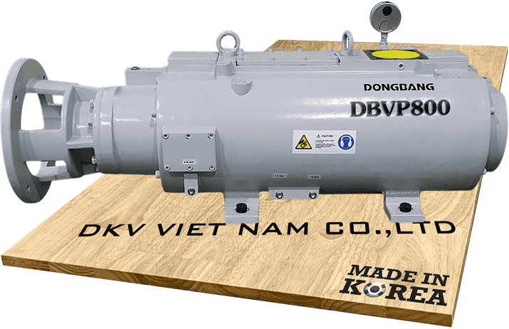 Bơm chân không khô trục vít Dongbang DBVP800, Dongbang dry screw vacuum pumps DBVP800
