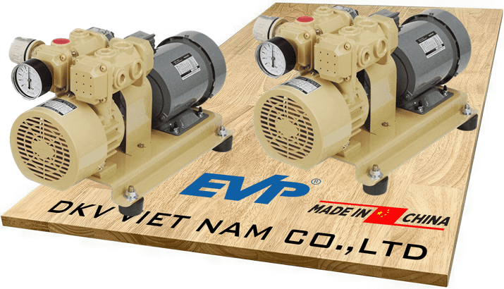 Bơm chân không khô EVP RV-16V, EVP dry rotary vanes vacuum pumps RV-16V