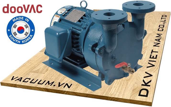 bom chan khong vong nuoc doovac dwv-10h, doovac liquid ring vacuum pump dwv-10h