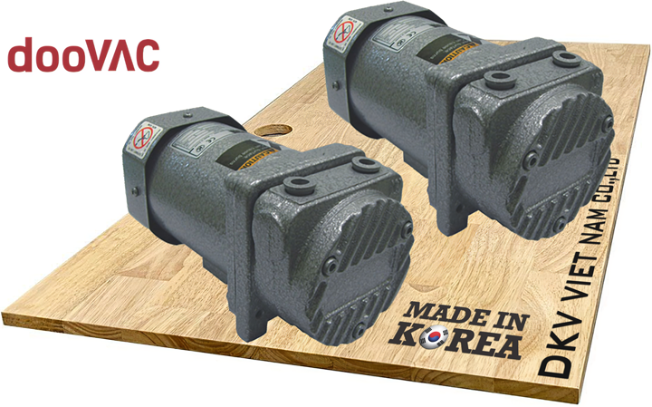 bom chan khong kho doovac sml-060, doovac dry rotary vanes vacuum pumps sml-060