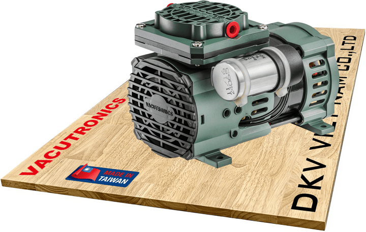 Bơm chân không khô kiểu màng Vacutronics DA-20V, Vacutronics oil less diaphragm type vacuum pumps DA-20V