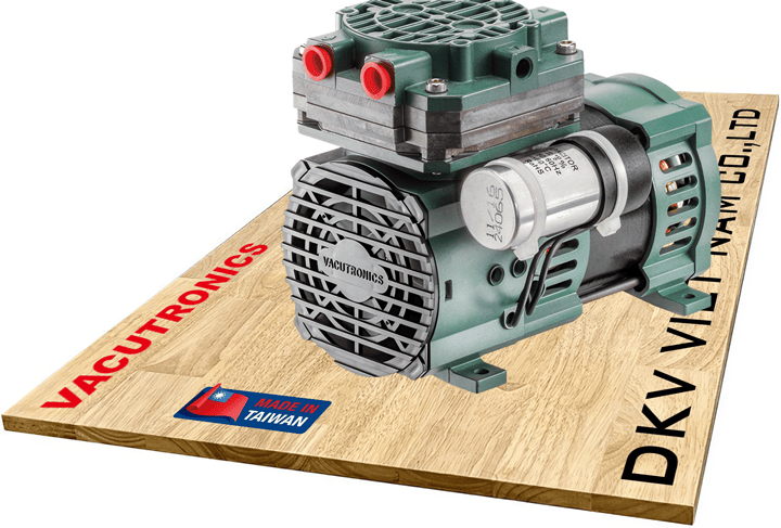 Bơm chân không khô kiểu màng Vacutronics DA-30V, Vacutronics oil less diaphragm type vacuum pumps DA-30V