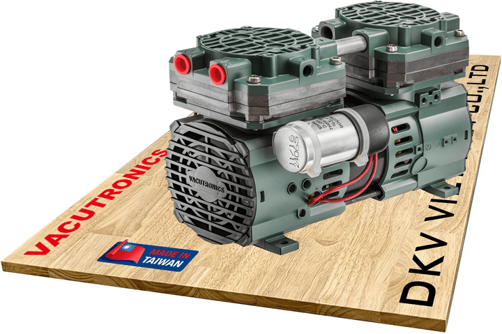 Bơm chân không khô kiểu màng Vacutronics DA-60V, Vacutronics oil less diaphragm type vacuum pumps DA-60V