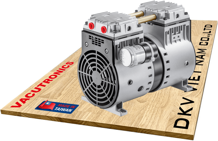 Bơm chân không khô kiểu piston Vacutronics JP-120V, Vacutronics oil less piston type vacuum pumps JP-120V