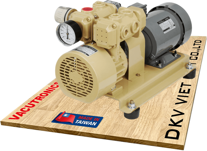 bom chan khong kho vacutronics rv-40v, vacutronics dry rotary vanes vacuum pumps rv-40v