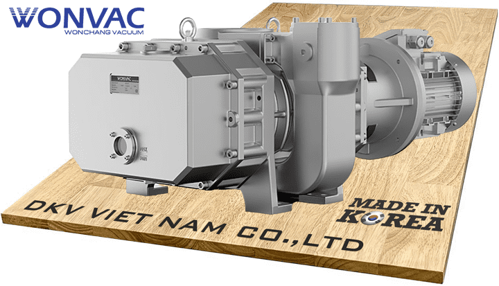 Bơm tăng áp chân không WonVac BS-2000, WonVac roots booster pump BS-2000