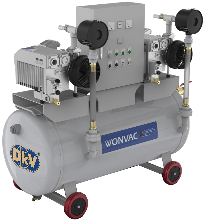 Bơm chân không WonVac ODT-350, WonVac vacuum pump ODT-350