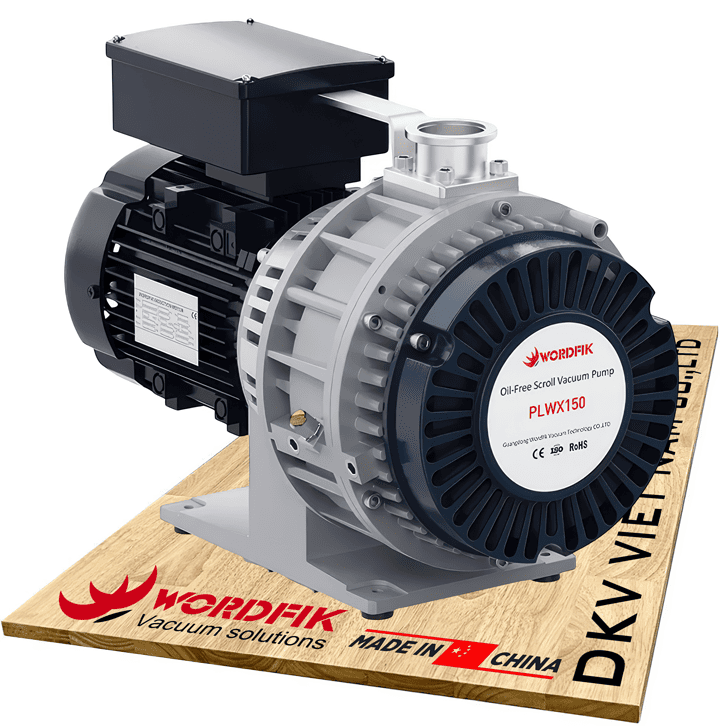 Bơm chân không khô Wordfik PLWX150, bơm hút chân không Wordfik PLWX150, Wordfik scroll dry vacuum pump PLWX150